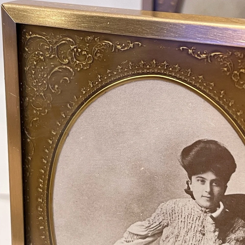 Vintage Burnes Of Boston Picture Frames 2 4523 Non Glare Glass New Original Box - Picture 7 of 16